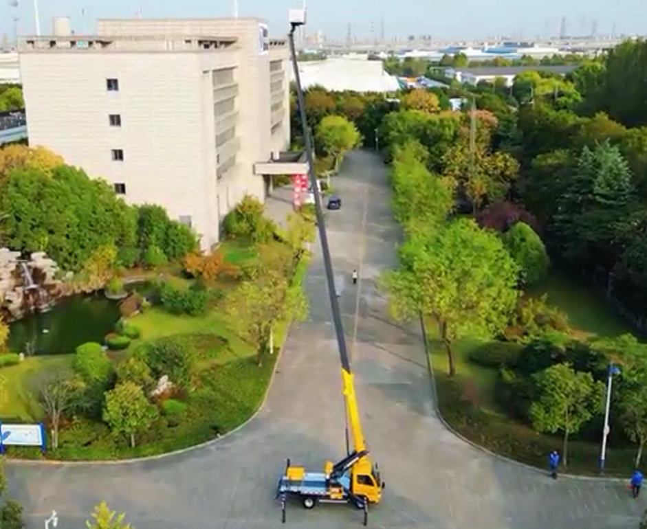 海倫哲藍(lán)牌28米高車宣傳視頻